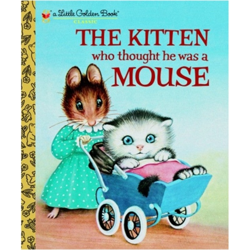 LGB THE KITTEN WHO THOUGHT HE WAS A MOUSE