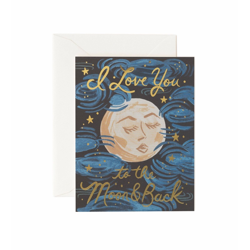 Rifle Paper Co. – To the Moon and Back Card