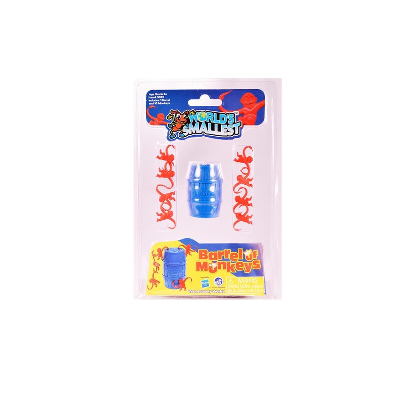 World’s Smallest Barrel of Monkeys