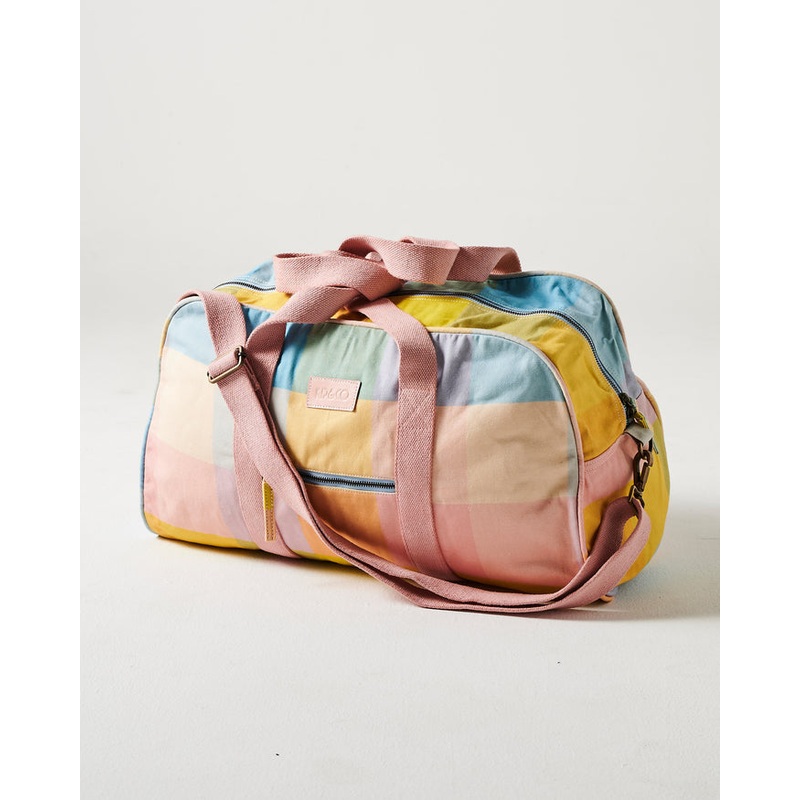 Corfu Tartan Duffle Bag One Size