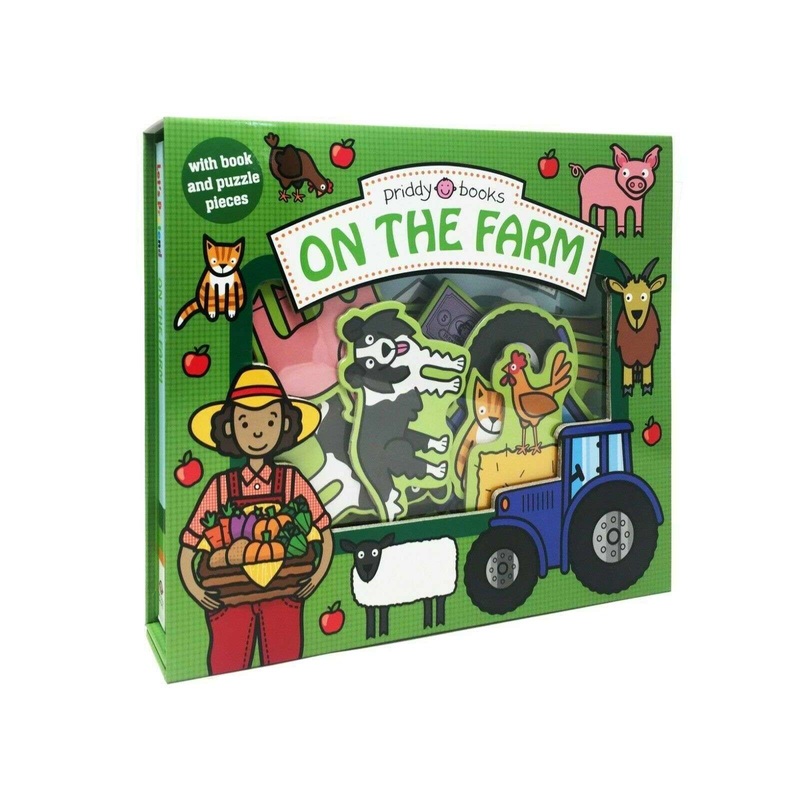 Let’s Pretend On The Farm By Roger Priddy Childrens Board Book Set