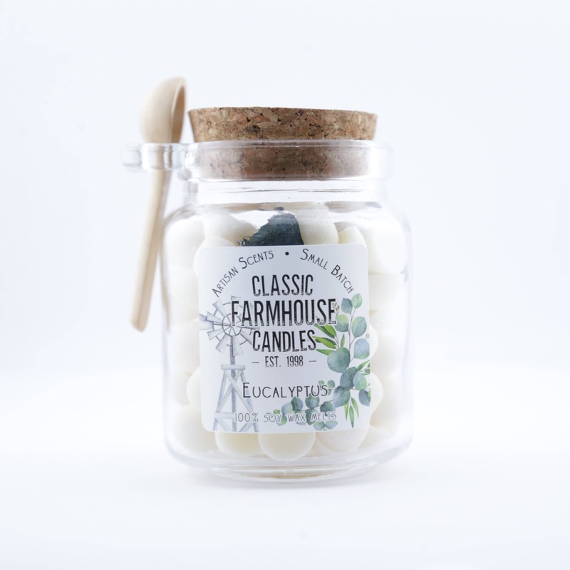 Soy Wax Melt Jar – Eucalyptus