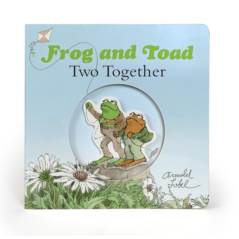 (09/23/25 PREORDER) Frog and Toad: Two Together: Original Board Book with Cut-Out Cover and Raised Element From the Classic Animal Friendship and Adventure Series [ages 0-4]