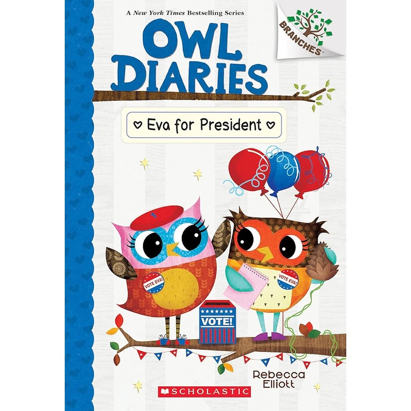 Eva for President: A Branches Book (Owl Diaries #19)