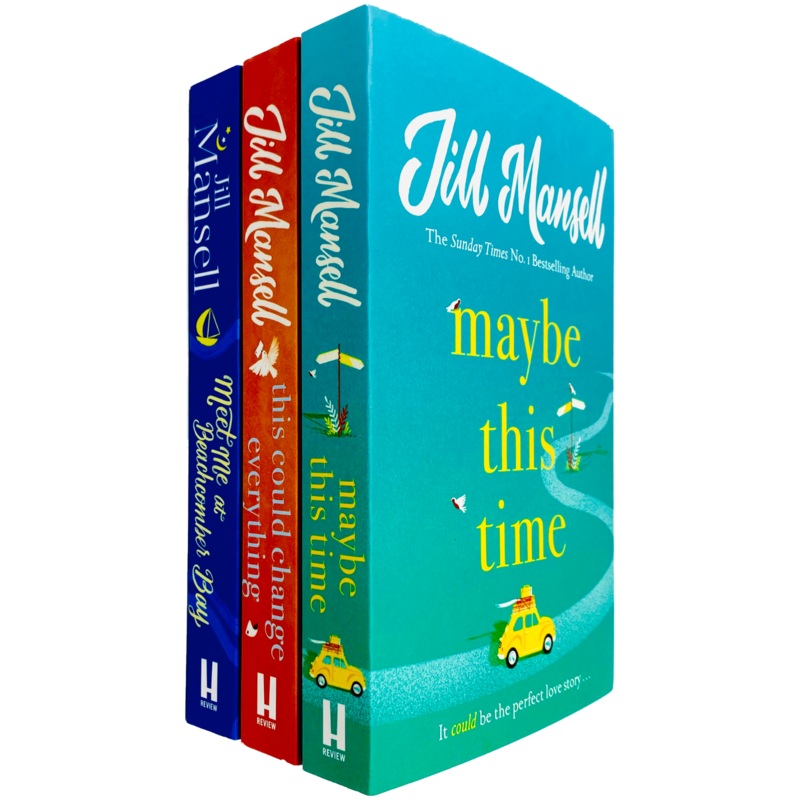 Jill Mansell Collection 3 Books Set – This Could Change Everything, Maybe This Time, Meet Me at Beachcomber Bay