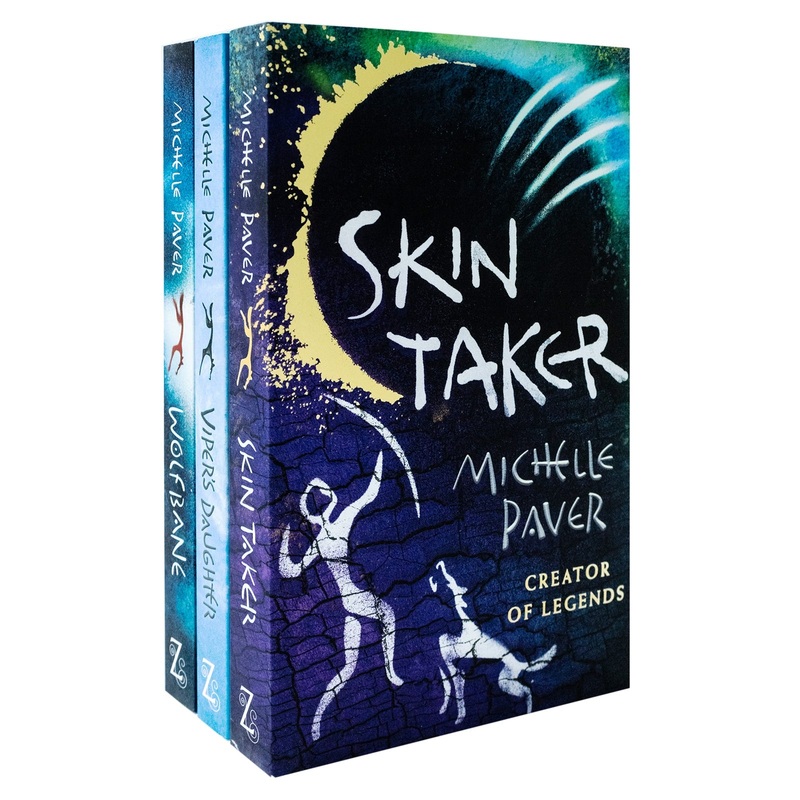 Chronicles of Ancient Darkness Series 3 Books Collection Set by Michelle Paver (Viper’s Daughter, Skin Taker & Wolfbane)