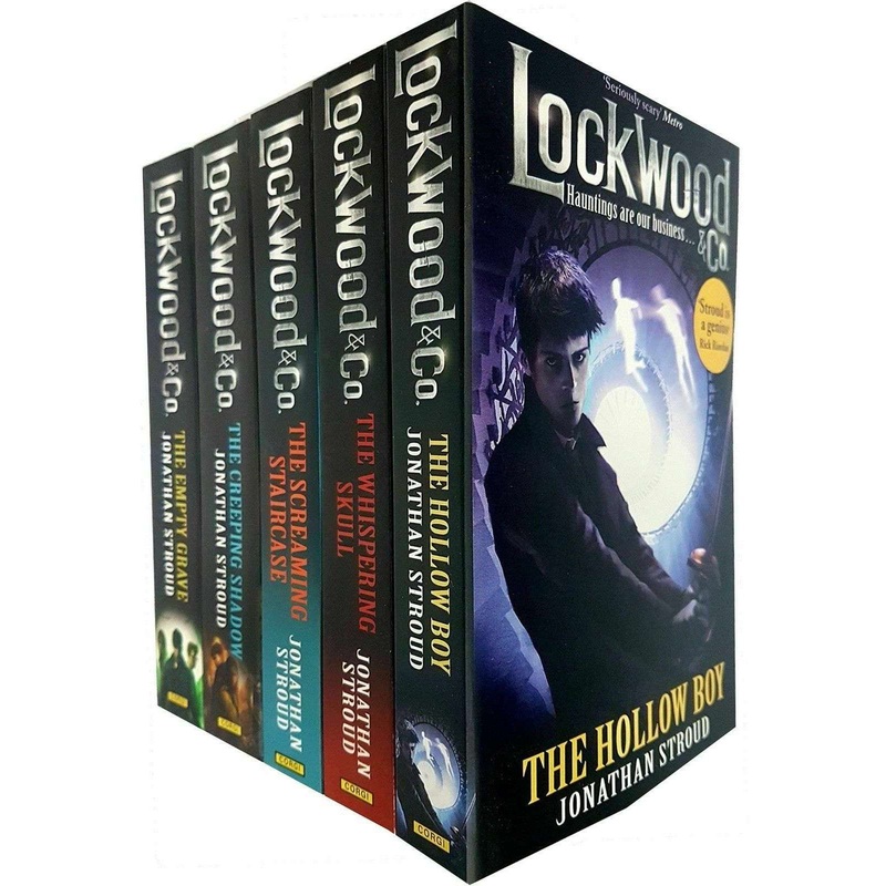Jonathan Stroud Lockwood & Co Series 5-Book Collection Set: Netflix Series – Spooky Ghost Stories, Fantasy, Adventure & Fiction for Young Readers