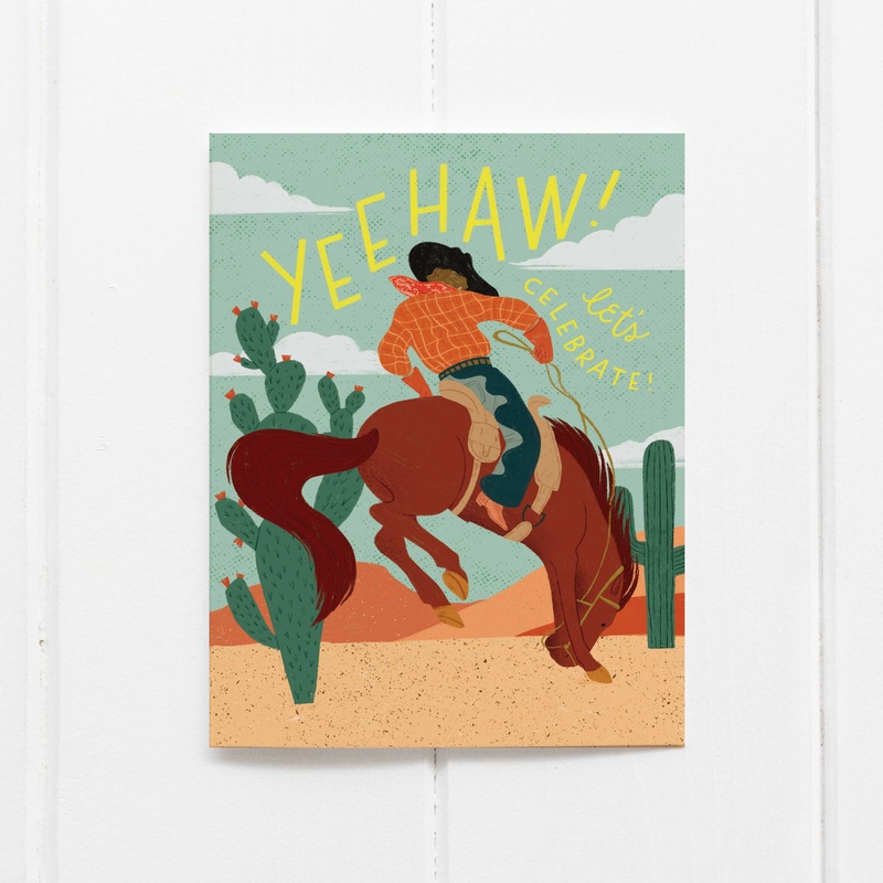 Yeehaw! Let’s Celebrate! Card