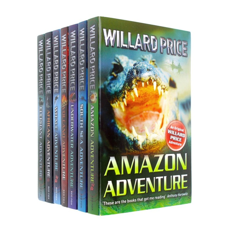 Hal & Roger Hunt Adventures Books 1-7 Collection Set by Willard Price | Exciting Children’s Adventure Series | Exploration, Teamwork, Fun & Friendship