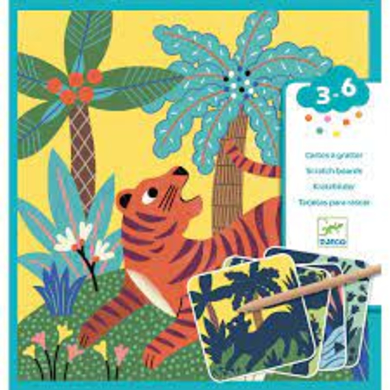 Scratch Cards – Big Animals