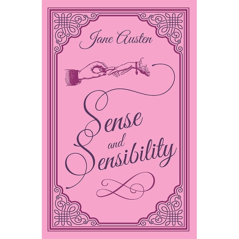 Sense and Sensibility Jane Austen Classic Novel, (Nineteenth Century Love Story, Required Literature), Ribbon Page Marker, Perfect for Gifting