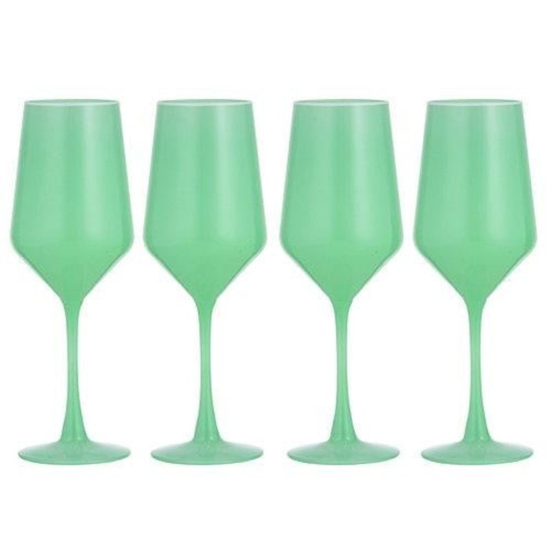 CHELSEA MINT 4PK WINE GLASS