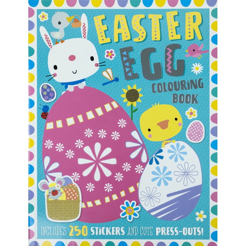 Easter Egg Colouring Book
