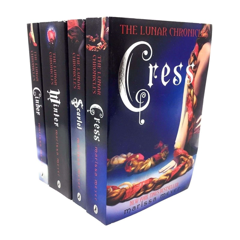 Marissa Meyer Lunar Chronicles Series 4 Books Collection Set – Cinder, Scarlet
