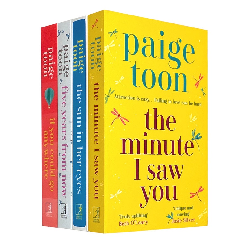 Paige Toon  4 Books Set Collection, The Minute I Saw You, The Sun in Her Eyes…