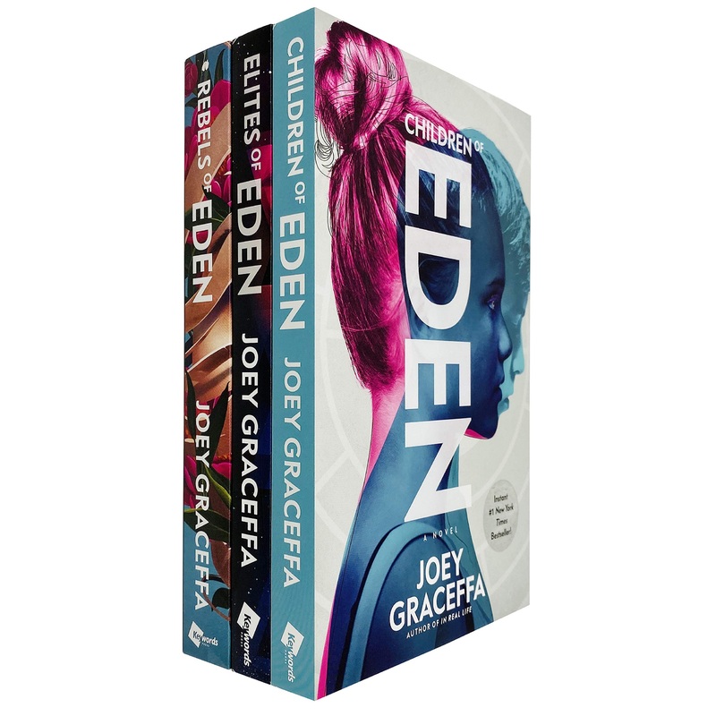Children of Eden Trilogy Joey Graceffa Collection 3 Books Set New