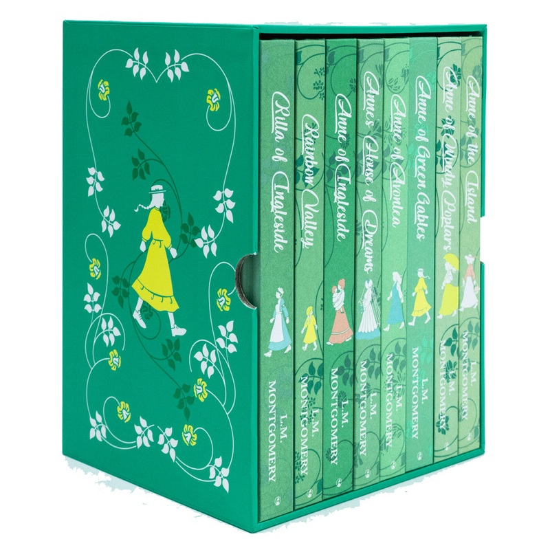 The Complete Collection of Anne of Green Gables 8 Hardback Deluxe Set (Anne of Green Gables, Anne of Avonlea, Anne of Ingleside, Anne of Windy Poplars, Anne of the Island…)