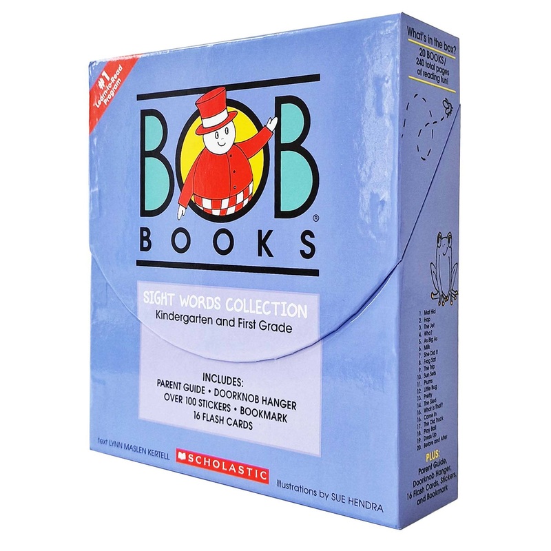 Bob Books Sight Words Collection Box Set – Kindergarten and First Grade