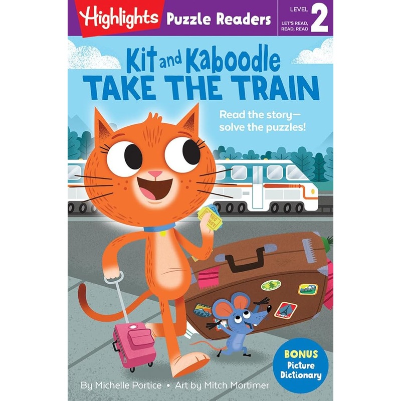 Kit and Kaboodle Take the Train (Highlights Puzzle Readers)