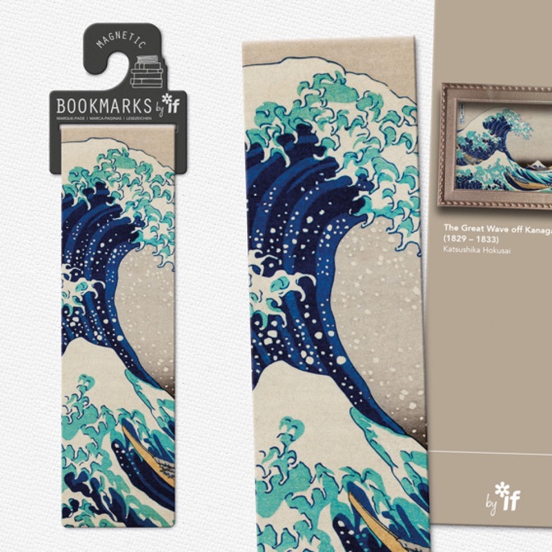 THE GREAT WAVE BOOKMARK