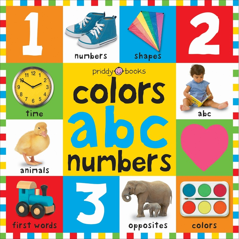 Colors ABC Numbers Board Book