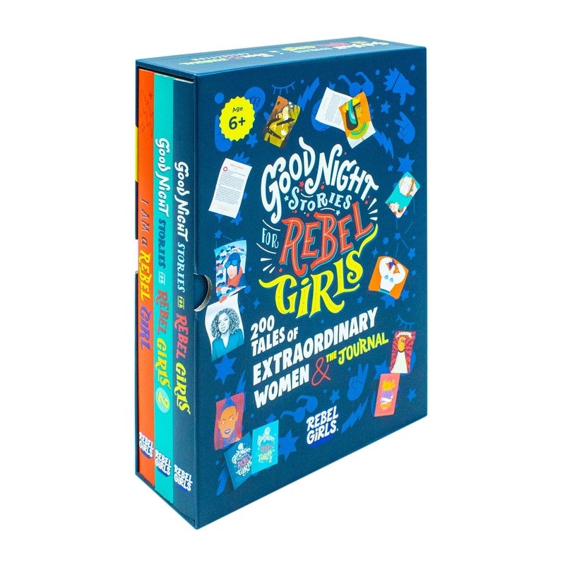 Good Night Stories for Rebel Girls 3 Books Collection Set – Ages 8-13 – Paperback