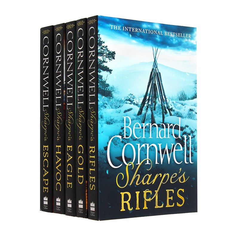 Bernard Cornwell The Sharpe Series 5 Books Collection Set (6-10)  Action-Packed Historical Fiction Novels | Adventure, War, and Escape Stories