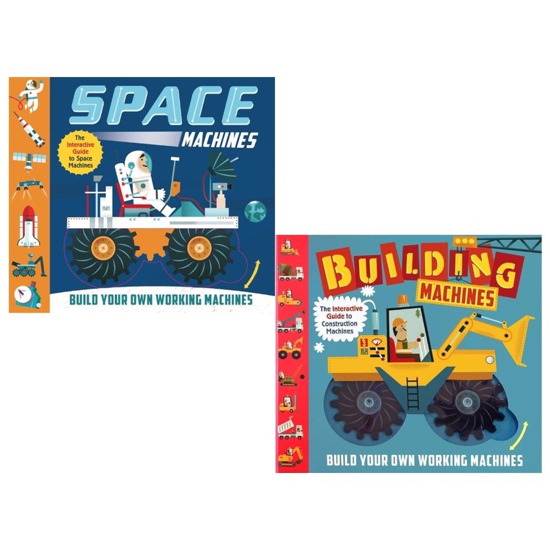 Building Machines and Space Machines 2 Books Collection Set