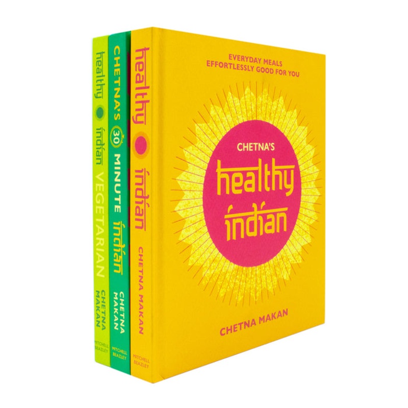 Chetna Makan 3 Books Collection Set (Chetna’s 30-minute Indian, Healthy Indian, Vegetarian)