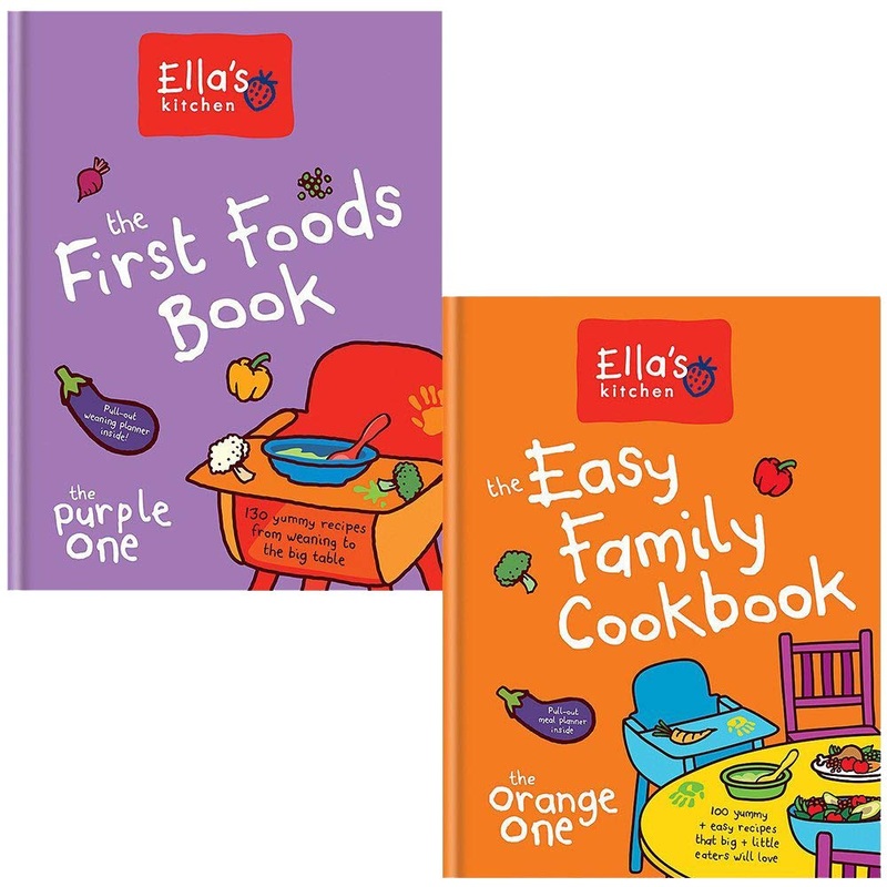 Ella’s Kitchen Collection 2 Book Set The First Foods Book & The Easy Family Cookbook| Healthy Eating,Kids’ Recipes & Fun Family Cooking for 0-5 years