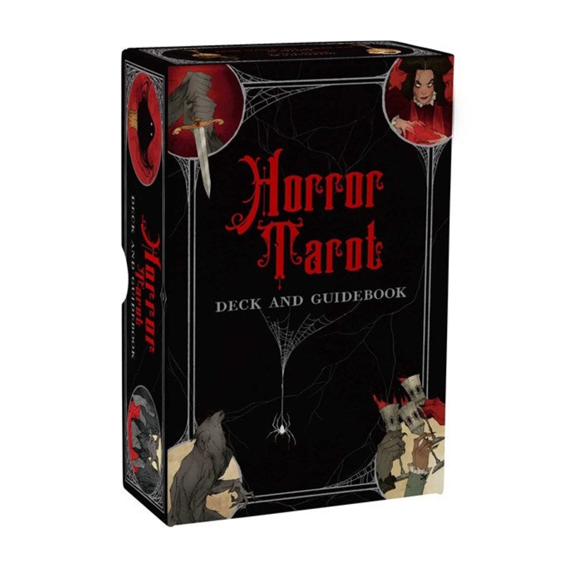 Horror Tarot Deck and Guidebook