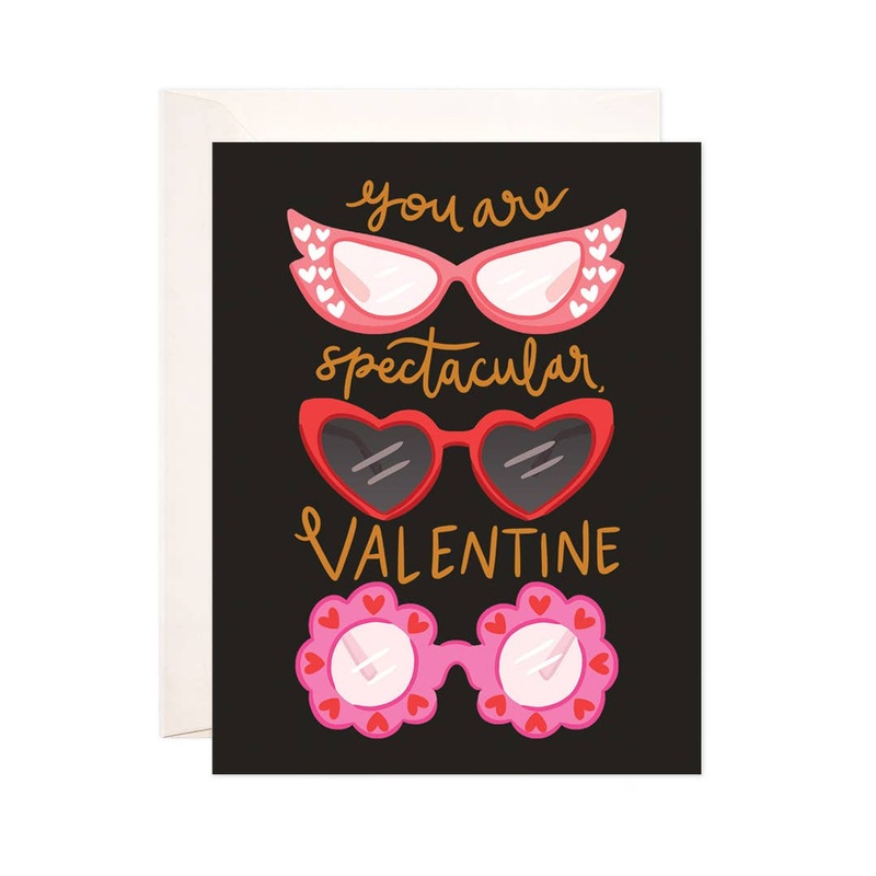 Spectacular Valentine Greeting Card – Valentine’s Day Card Single Card