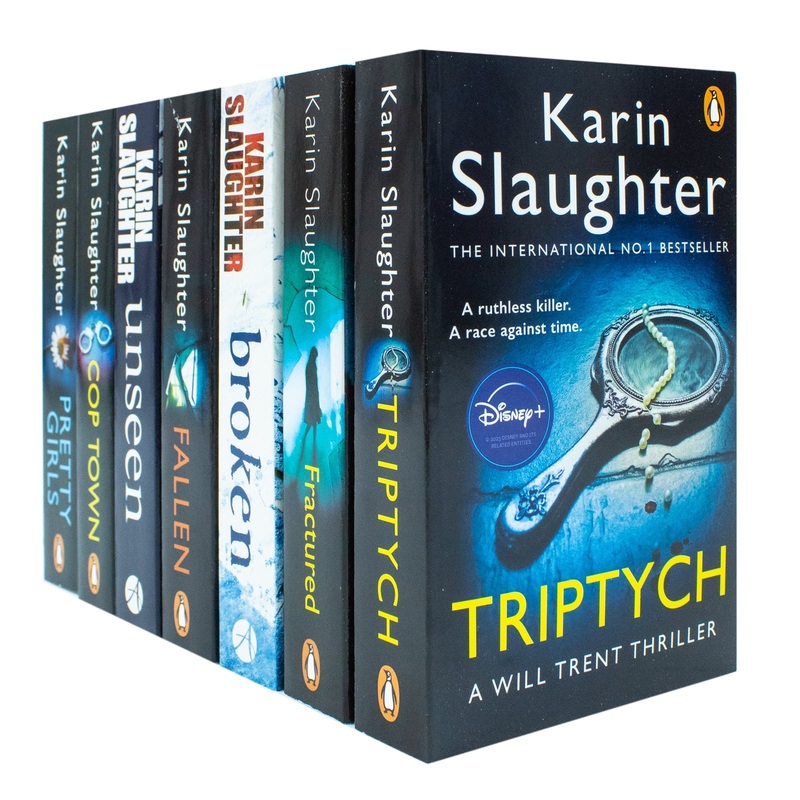 Will Trent Series by Karin Slaughter  7 Book Collection Set | Gripping Mystery & Thriller Novels: Fallen, Unseen, Broken, Fractured, Triptych & More