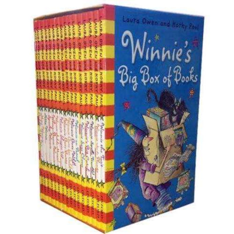 Winnie the Witch 16 Books Winnie’s Big Box Of story Books Collection by Laura Owen V9