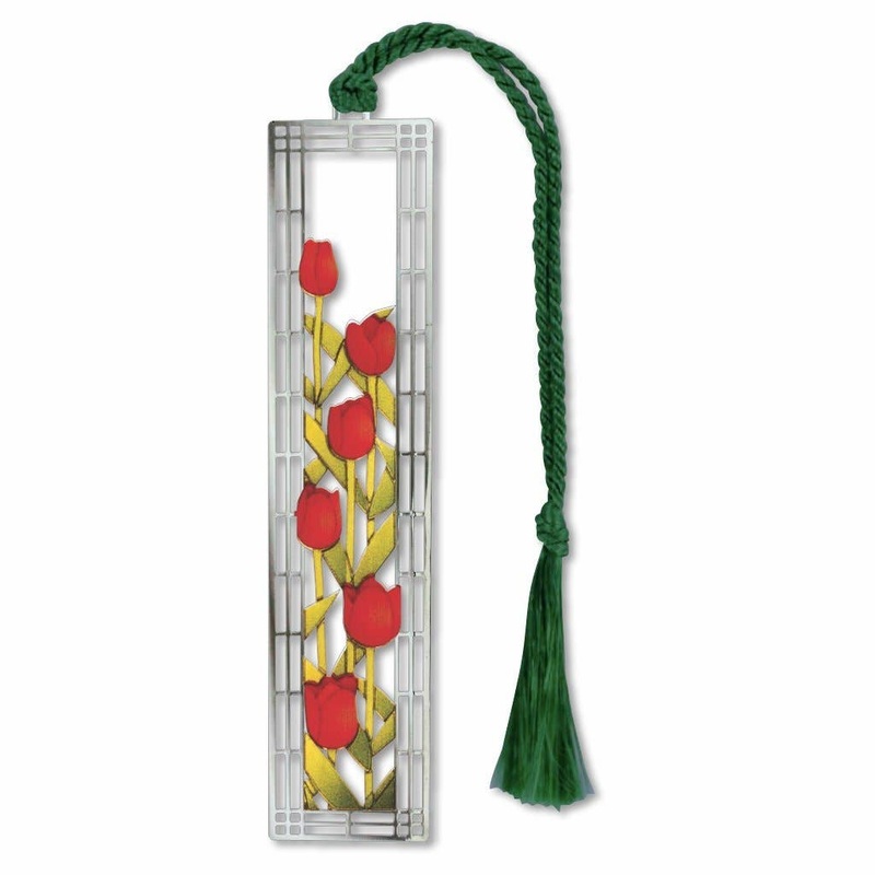 David Howell and Company – Tulips Metal Bookmark