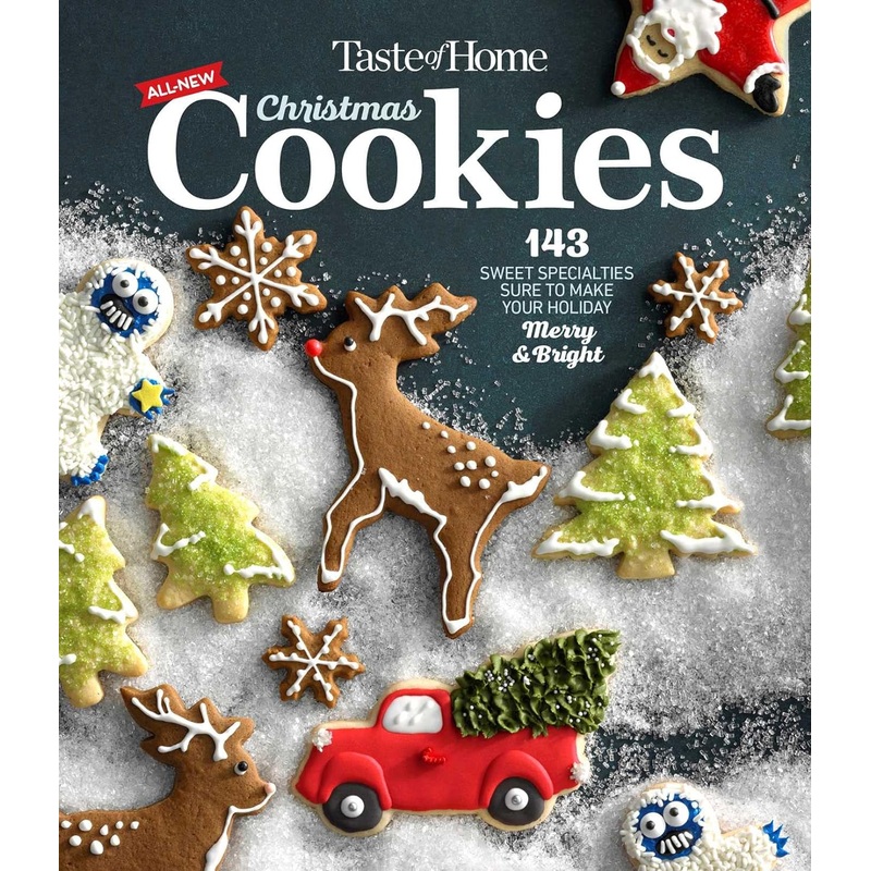 Taste of Home All New Christmas Cookies: 143 Sweet Specialties Sure to Make Your Holiday Merry and Bright Spiral Bound