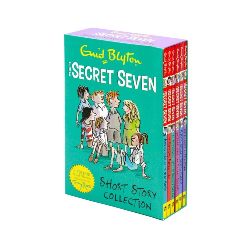 Enid Blyton The Secret Seven 6-Book Short Story Collection Box Set | Adventure, Mystery & Friendship for Kids | Engaging Children’s Books for 8+ years