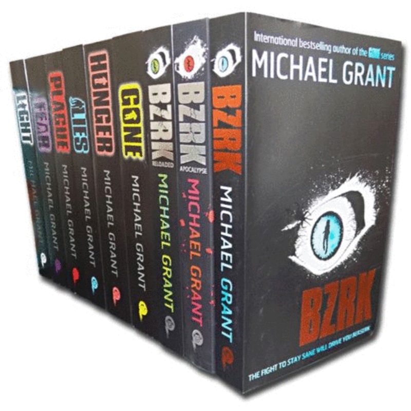 Michael Grant Collection 9 Books Set – Includes the Gone Series and BZRK Series