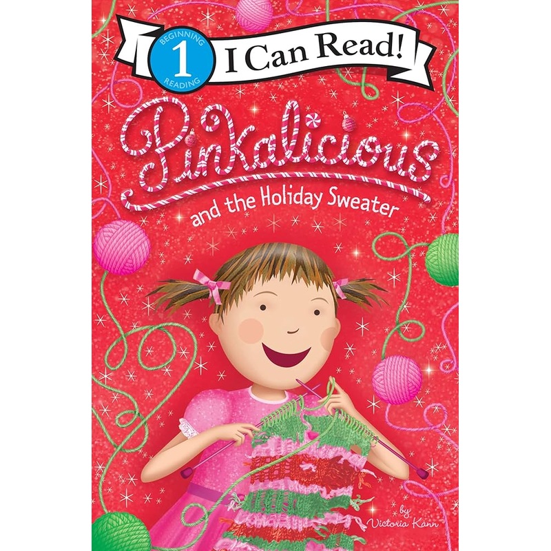 Pinkalicious and the Holiday Sweater: A Christmas Holiday Book for Kids (I Can Read Level 1)