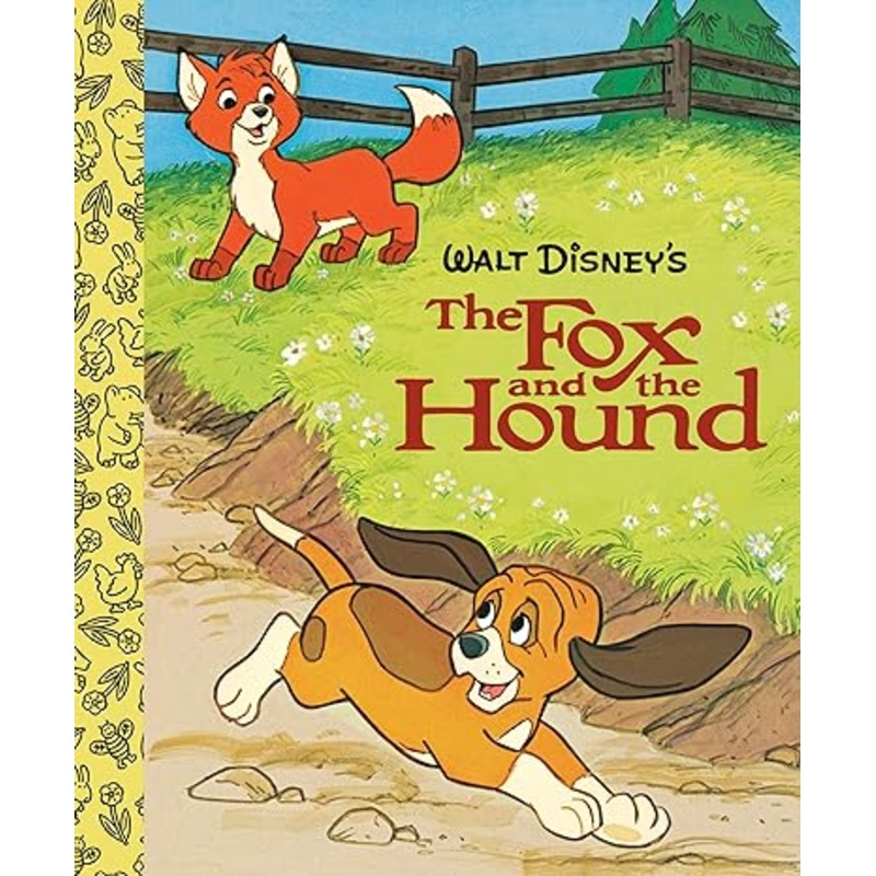The Fox and the Hound Little Golden Board Book (Disney Classic) (Little Golden Book)