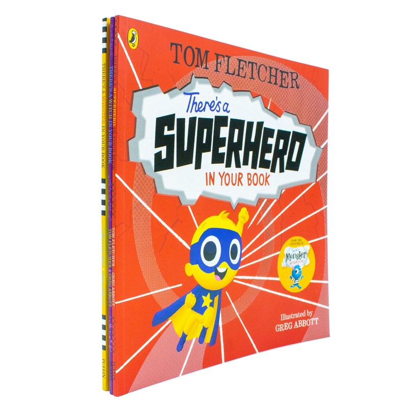 Who’s in Your Book Series ? By Tom Fletcher Collection 3 Books Set(Unicorn, Witch, Superhero)
