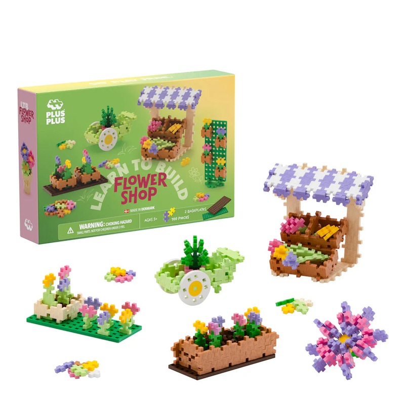 Learn To Build – Flower Shop (Plus-Plus)