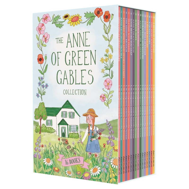 The Anne of Green Gables Collection by Samantha Newman Illustrated 16 Books Box Set
