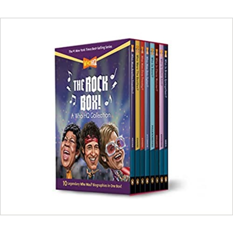 The Rock Box!: A Who HQ Collection: A Who HQ collection of the most influential figures in rock music (Who Was?)