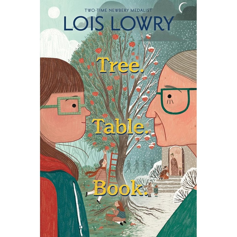 Tree. Table. Book.