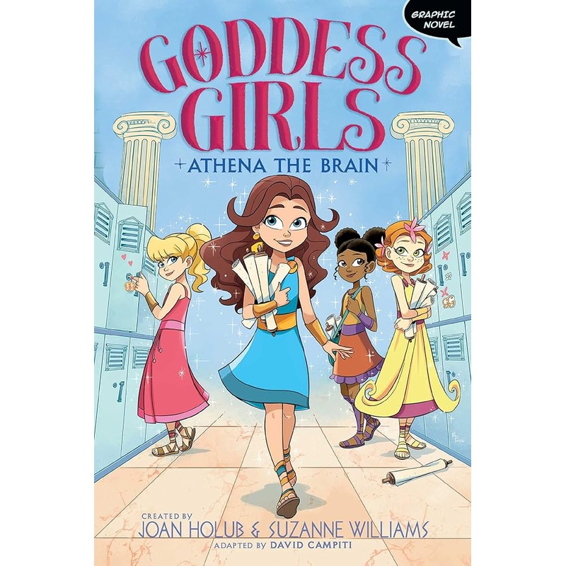 Athena the Brain Graphic Novel (1) (Goddess Girls Graphic Novel)
