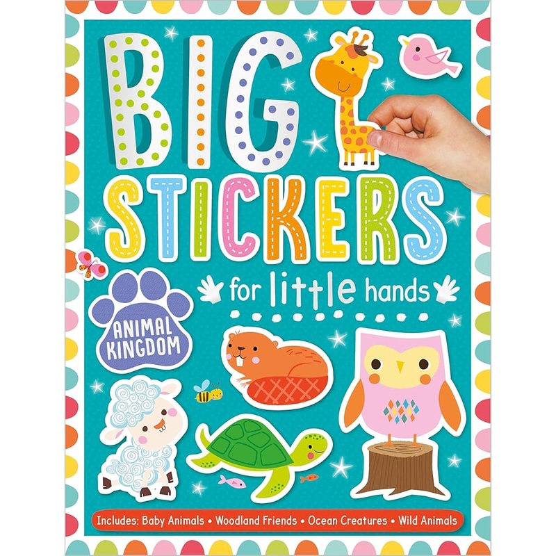 Big Stickers for Little Hands Animal Kingdom