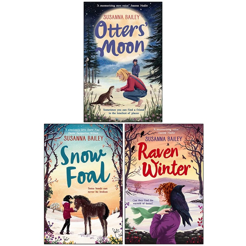 Susanna Bailey Collection 3 Books Set (Otters’ Moon, Snow Foal, Raven Winter)