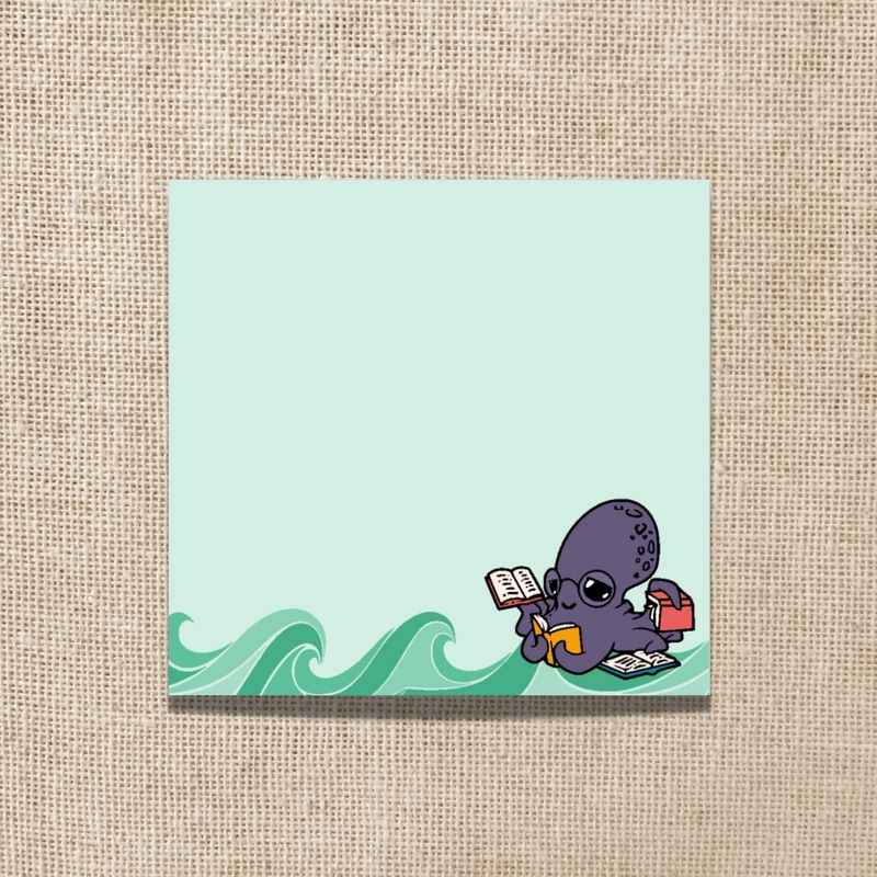 Wildly Enough – Reading Octopus Sticky Notes
