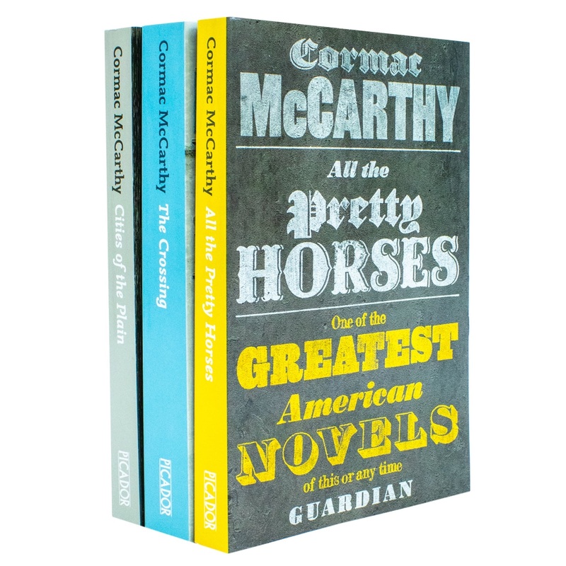 Border Trilogy 3-Book Collection by Cormac McCarthy  Classic American Literature Featuring All the Pretty Horses, The Crossing & Cities of the Plain
